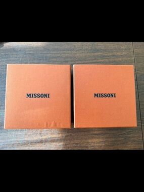 Set of 2 MISSONI gift boxes!